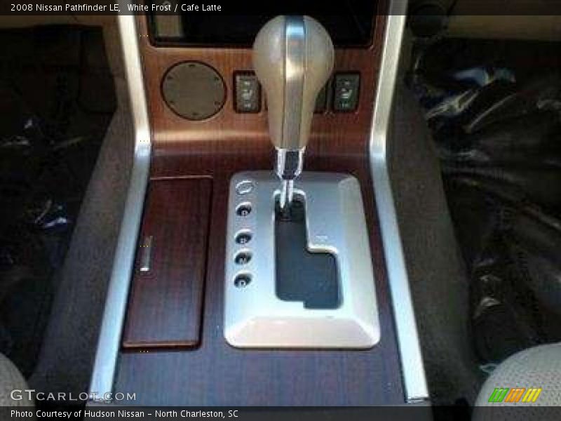 White Frost / Cafe Latte 2008 Nissan Pathfinder LE