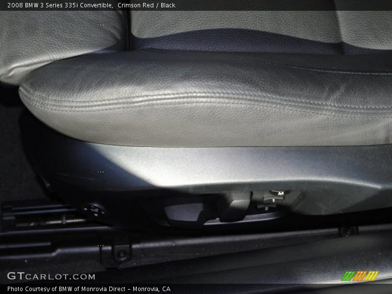Crimson Red / Black 2008 BMW 3 Series 335i Convertible