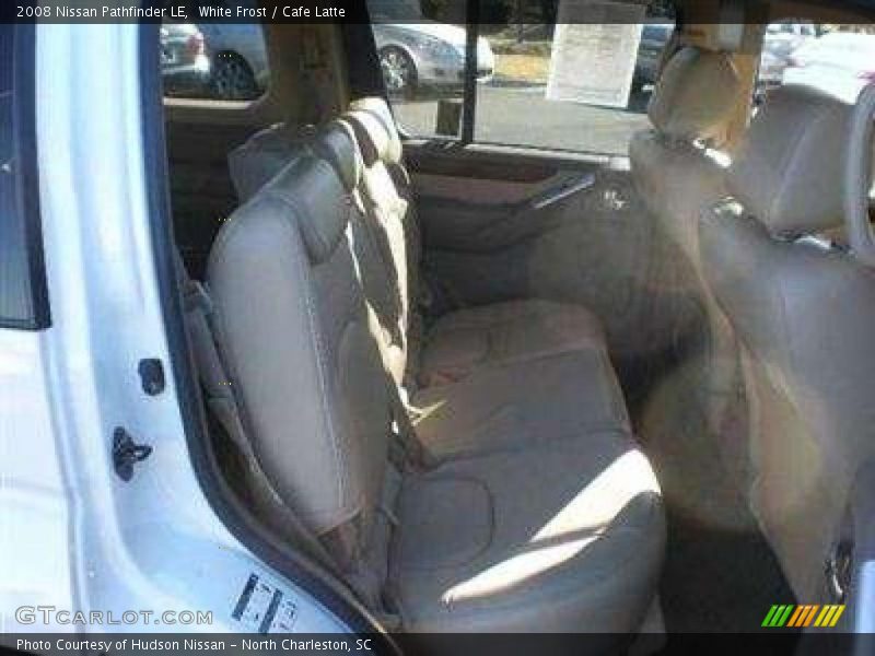 White Frost / Cafe Latte 2008 Nissan Pathfinder LE