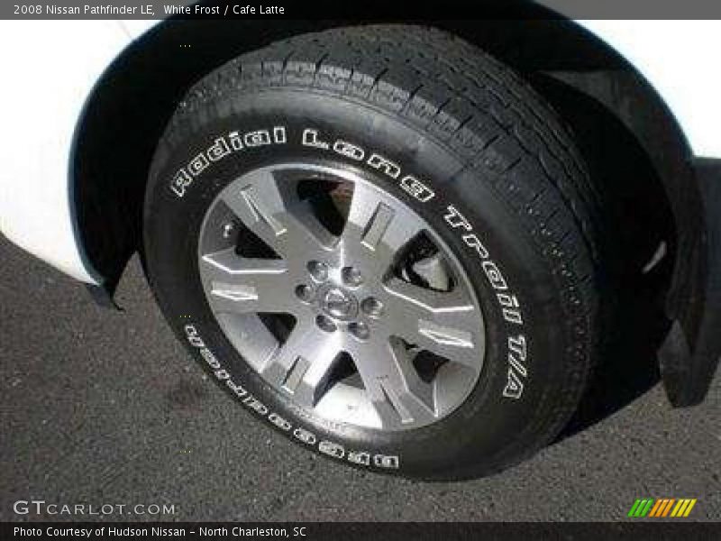 White Frost / Cafe Latte 2008 Nissan Pathfinder LE