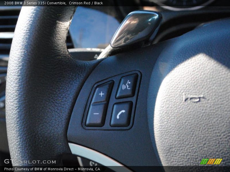 Crimson Red / Black 2008 BMW 3 Series 335i Convertible