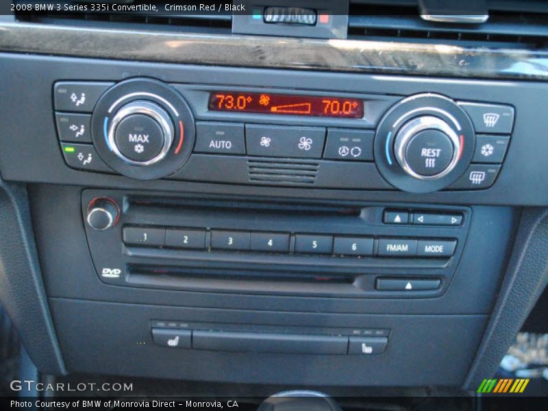 Crimson Red / Black 2008 BMW 3 Series 335i Convertible