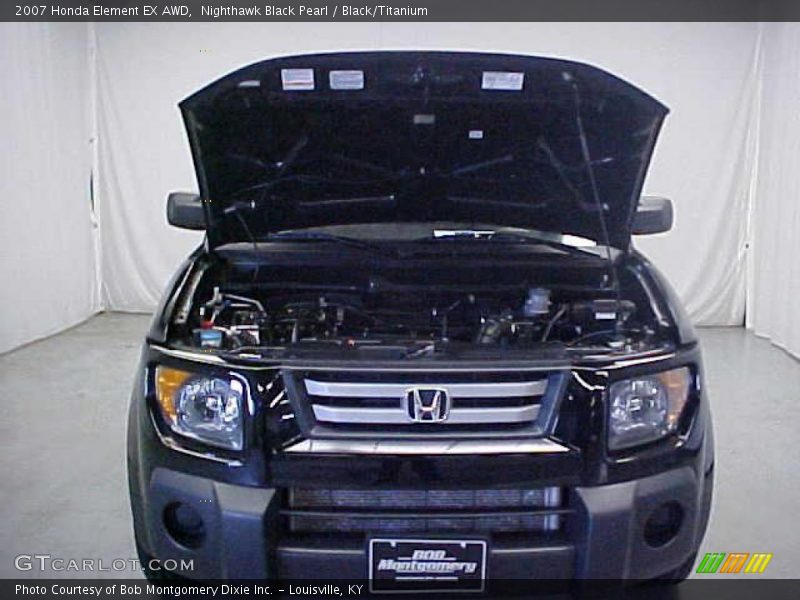 Nighthawk Black Pearl / Black/Titanium 2007 Honda Element EX AWD