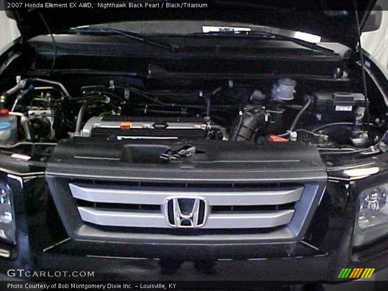Nighthawk Black Pearl / Black/Titanium 2007 Honda Element EX AWD