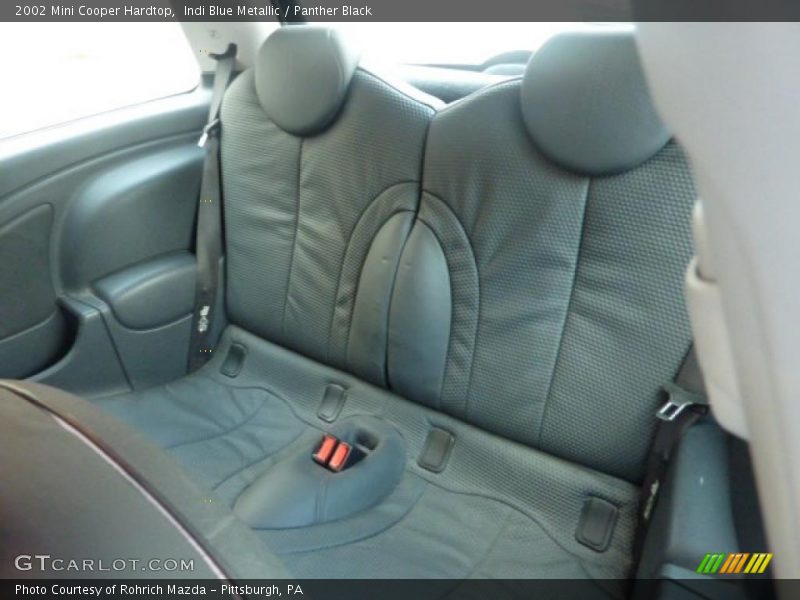 Indi Blue Metallic / Panther Black 2002 Mini Cooper Hardtop