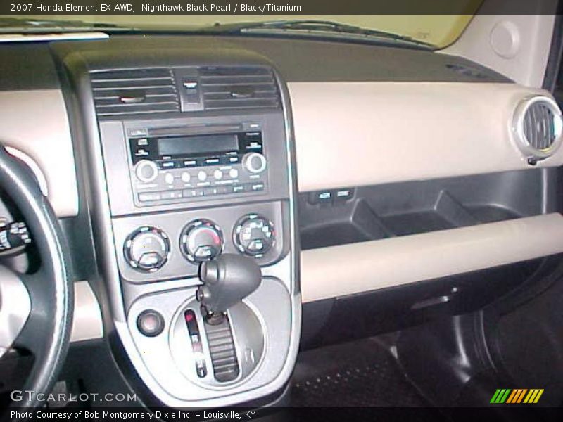 Nighthawk Black Pearl / Black/Titanium 2007 Honda Element EX AWD