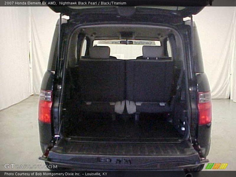Nighthawk Black Pearl / Black/Titanium 2007 Honda Element EX AWD