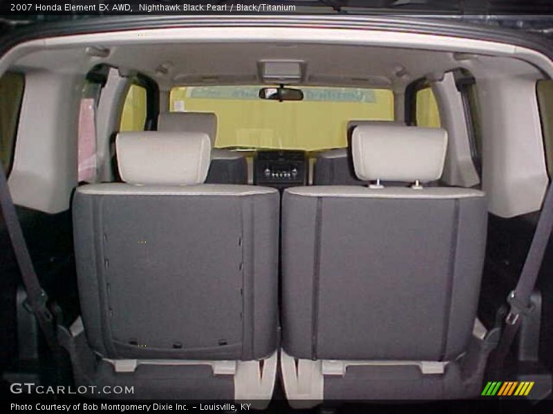 Nighthawk Black Pearl / Black/Titanium 2007 Honda Element EX AWD