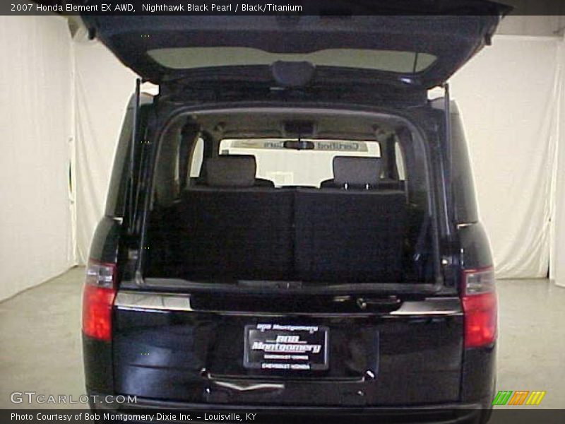 Nighthawk Black Pearl / Black/Titanium 2007 Honda Element EX AWD