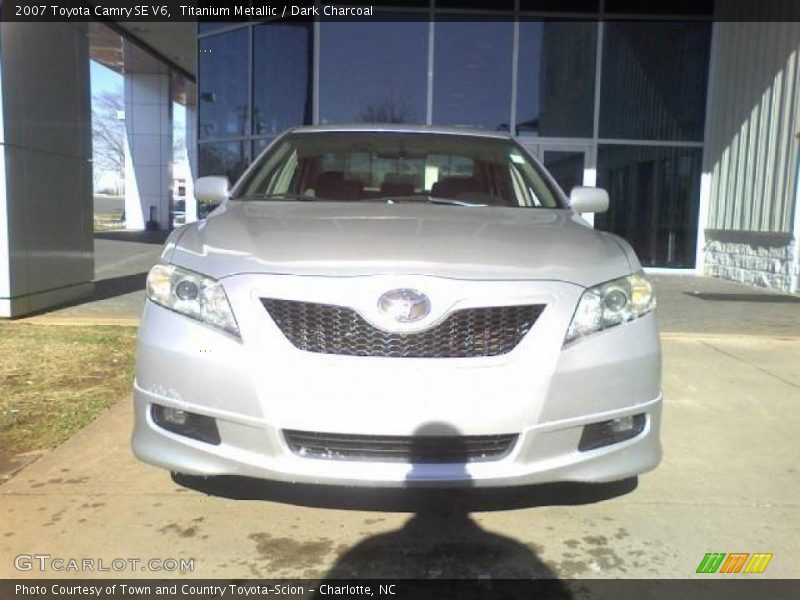 Titanium Metallic / Dark Charcoal 2007 Toyota Camry SE V6