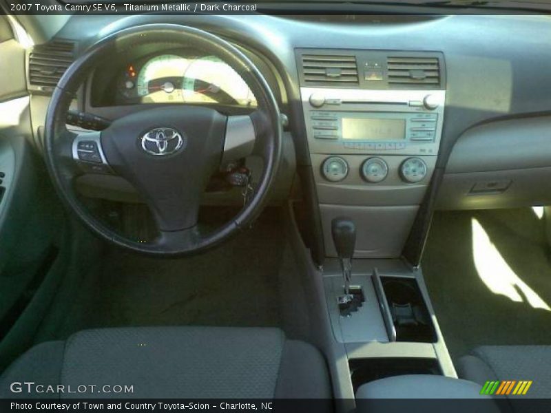 Titanium Metallic / Dark Charcoal 2007 Toyota Camry SE V6