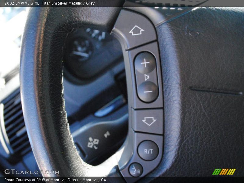 Titanium Silver Metallic / Grey 2002 BMW X5 3.0i