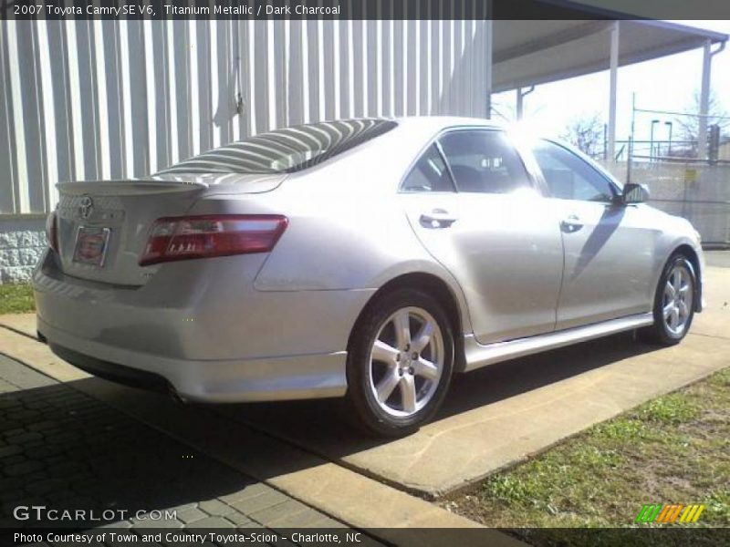 Titanium Metallic / Dark Charcoal 2007 Toyota Camry SE V6