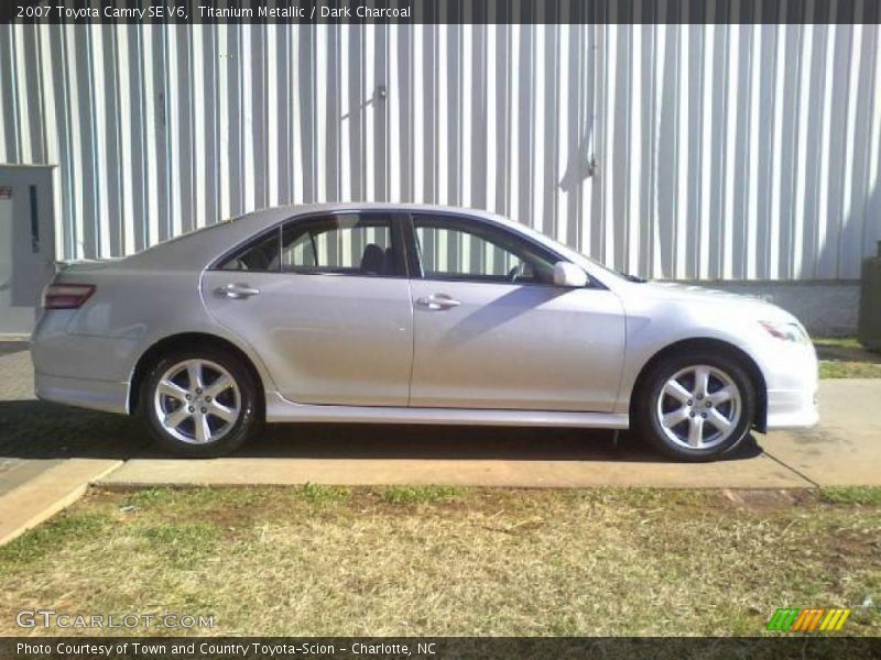 Titanium Metallic / Dark Charcoal 2007 Toyota Camry SE V6