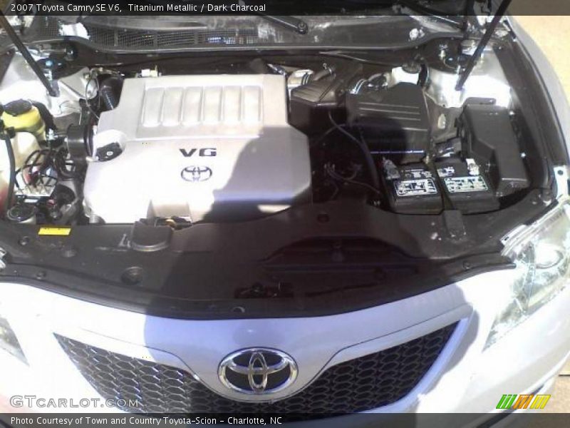 Titanium Metallic / Dark Charcoal 2007 Toyota Camry SE V6