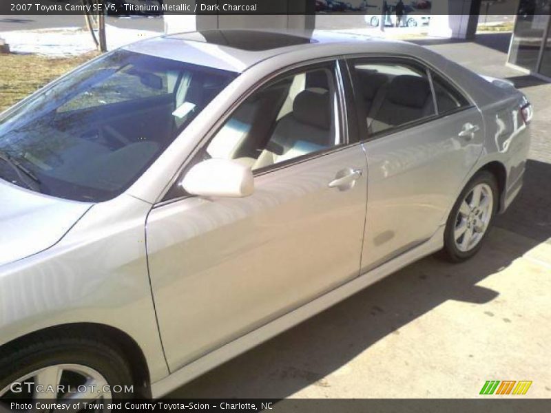 Titanium Metallic / Dark Charcoal 2007 Toyota Camry SE V6