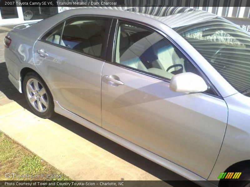 Titanium Metallic / Dark Charcoal 2007 Toyota Camry SE V6