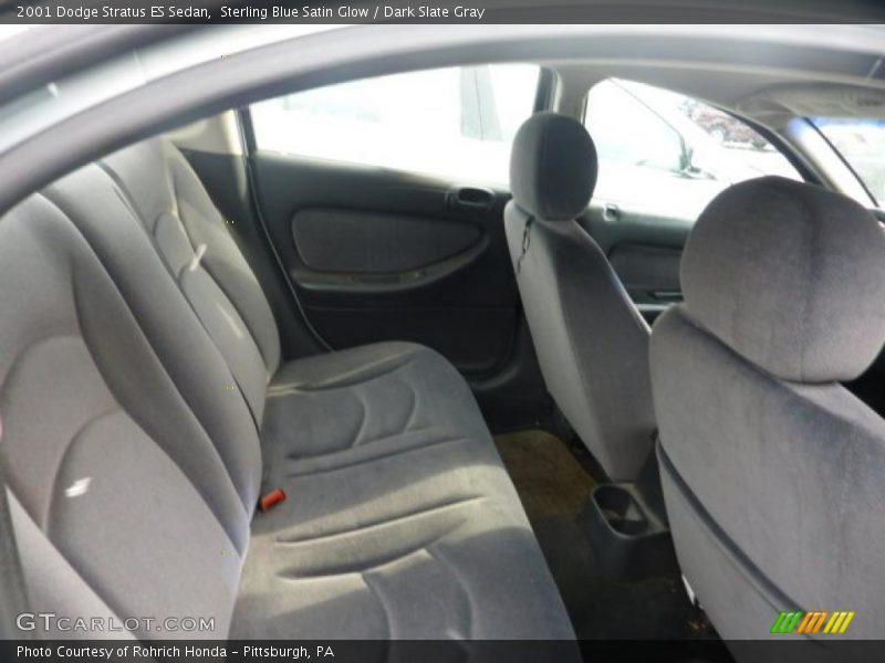 Sterling Blue Satin Glow / Dark Slate Gray 2001 Dodge Stratus ES Sedan