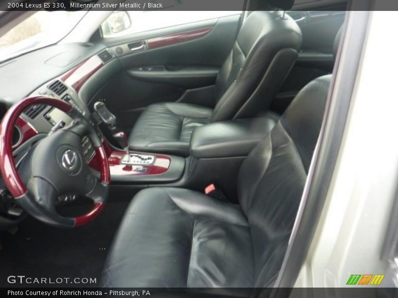 Millennium Silver Metallic / Black 2004 Lexus ES 330