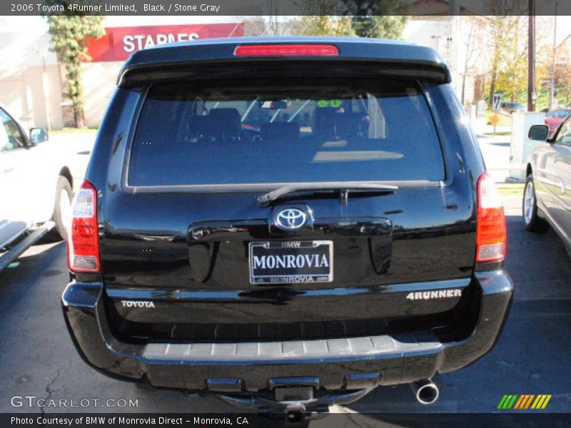 Black / Stone Gray 2006 Toyota 4Runner Limited