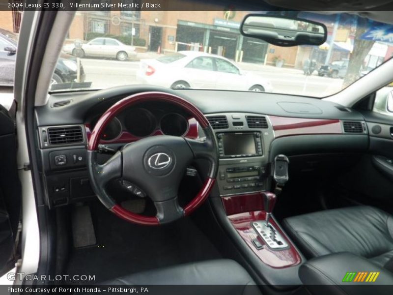 Millennium Silver Metallic / Black 2004 Lexus ES 330