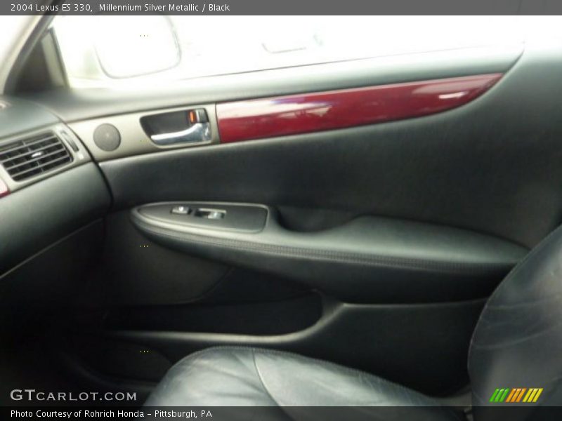 Millennium Silver Metallic / Black 2004 Lexus ES 330