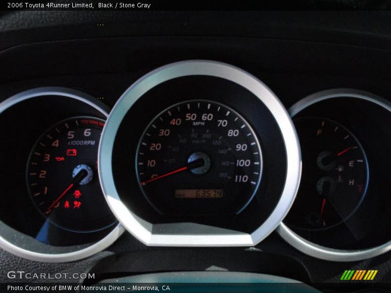 Black / Stone Gray 2006 Toyota 4Runner Limited