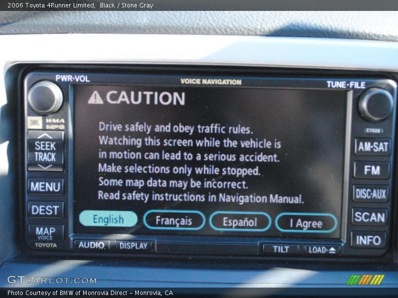 Black / Stone Gray 2006 Toyota 4Runner Limited