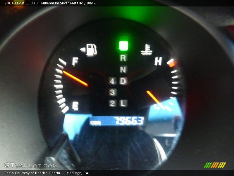 Millennium Silver Metallic / Black 2004 Lexus ES 330
