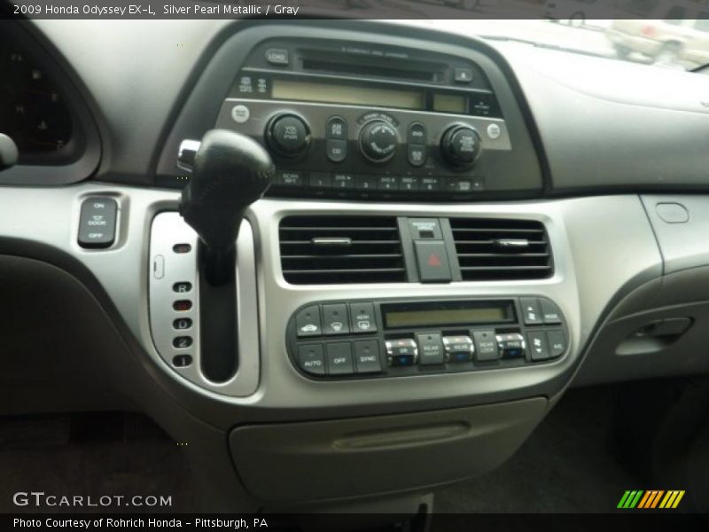 Controls of 2009 Odyssey EX-L