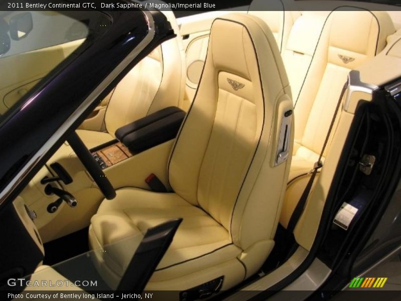  2011 Continental GTC  Magnolia/Imperial Blue Interior