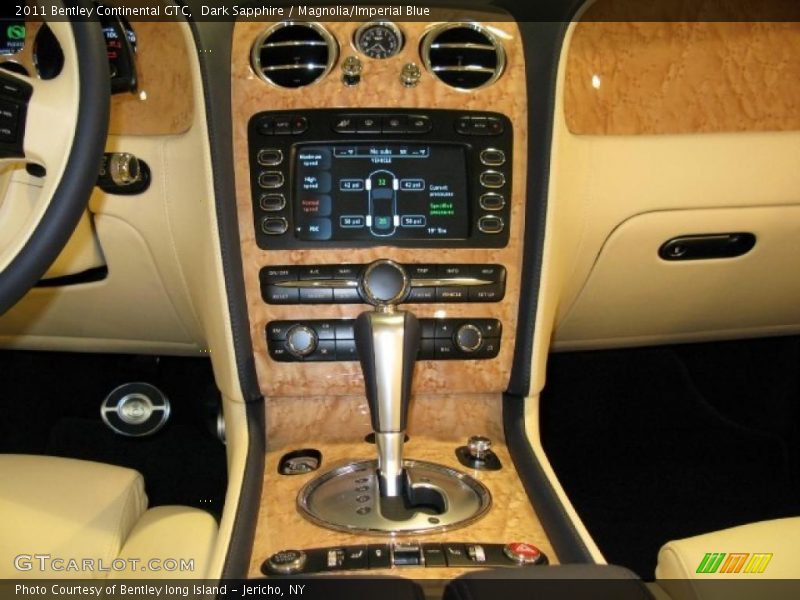 Controls of 2011 Continental GTC 