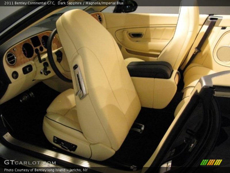  2011 Continental GTC  Magnolia/Imperial Blue Interior