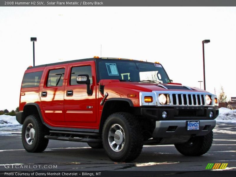 Front 3/4 View of 2008 H2 SUV