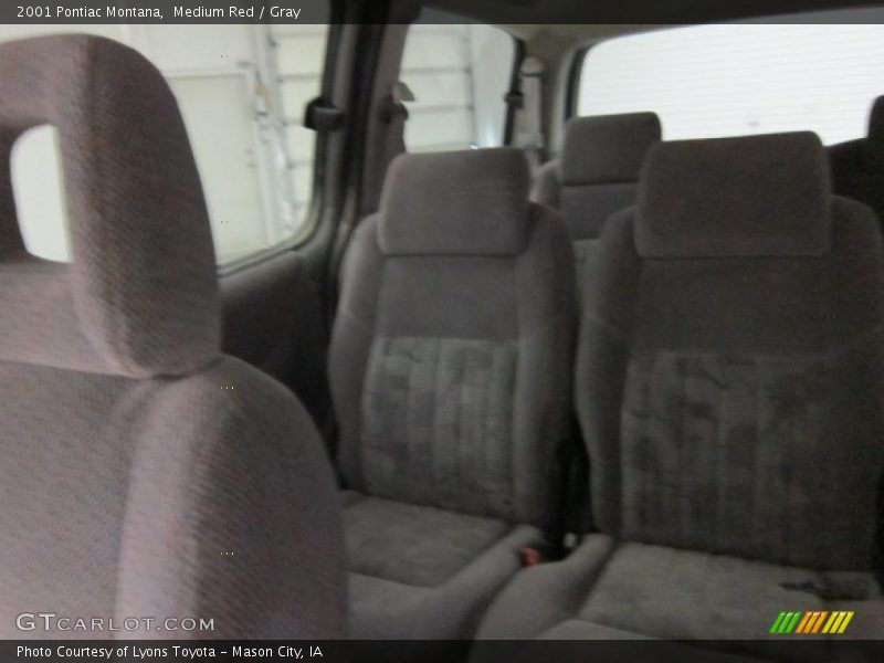 Medium Red / Gray 2001 Pontiac Montana