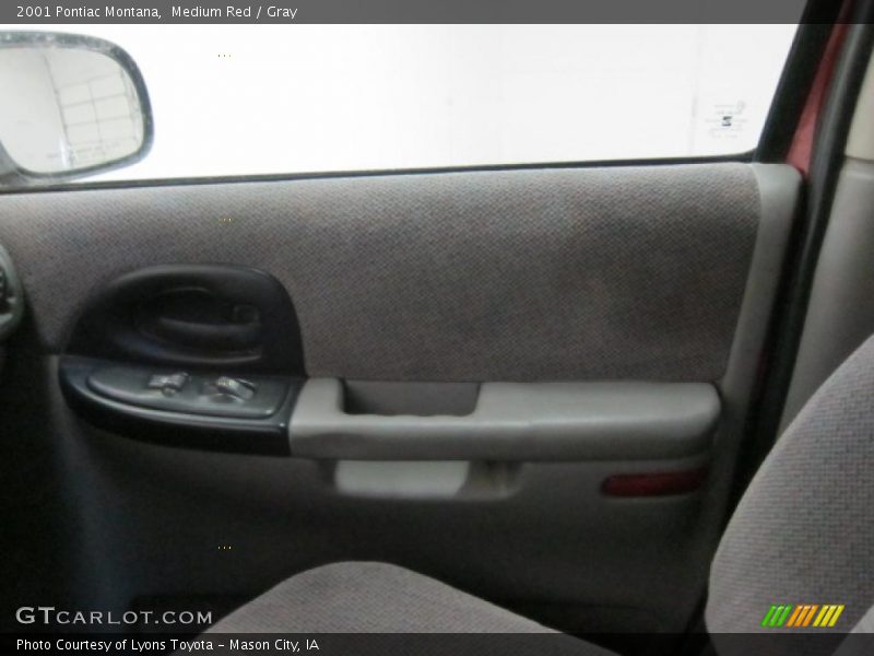 Medium Red / Gray 2001 Pontiac Montana