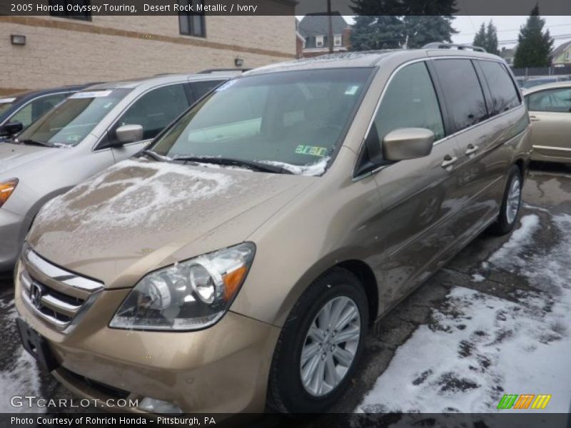 Desert Rock Metallic / Ivory 2005 Honda Odyssey Touring