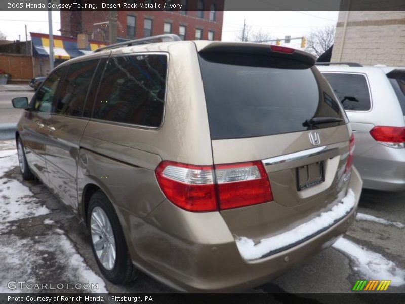 Desert Rock Metallic / Ivory 2005 Honda Odyssey Touring