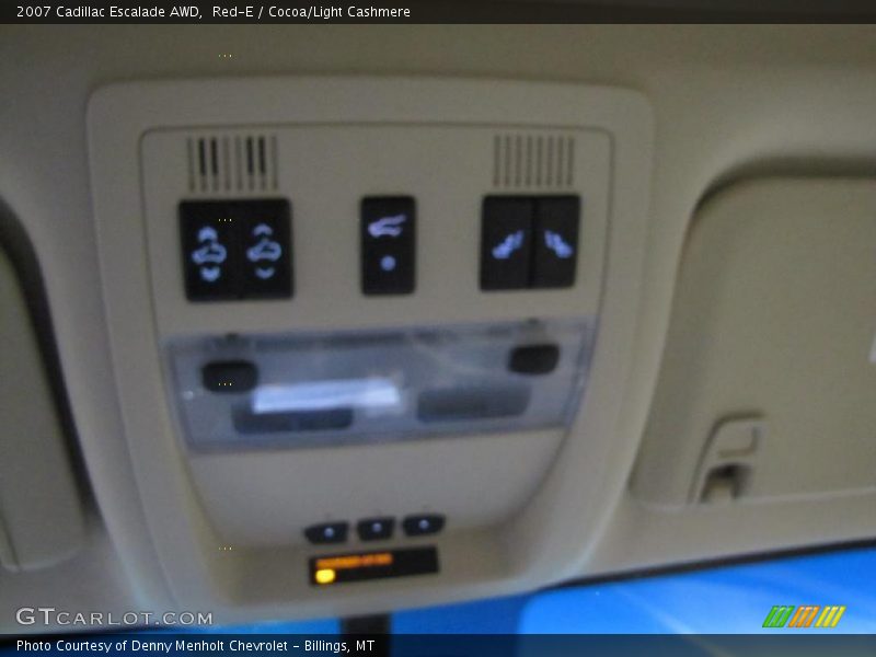Red-E / Cocoa/Light Cashmere 2007 Cadillac Escalade AWD