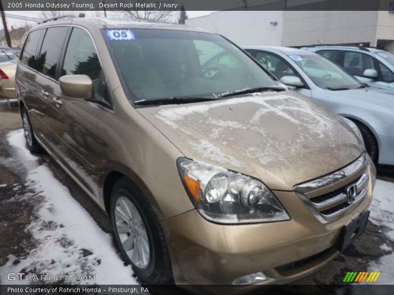 Desert Rock Metallic / Ivory 2005 Honda Odyssey Touring