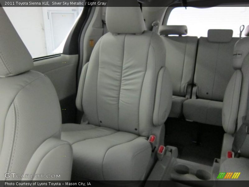 Silver Sky Metallic / Light Gray 2011 Toyota Sienna XLE