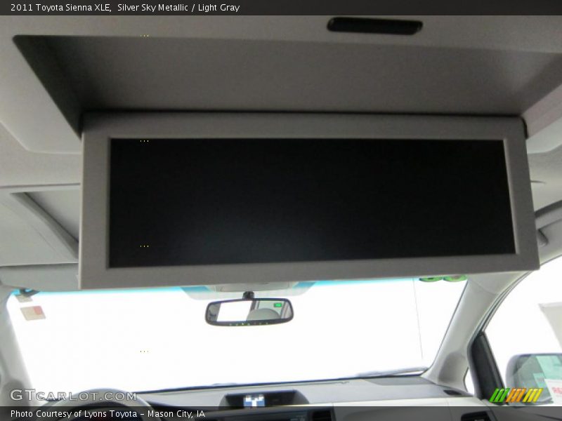 Silver Sky Metallic / Light Gray 2011 Toyota Sienna XLE