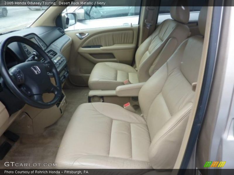 Desert Rock Metallic / Ivory 2005 Honda Odyssey Touring