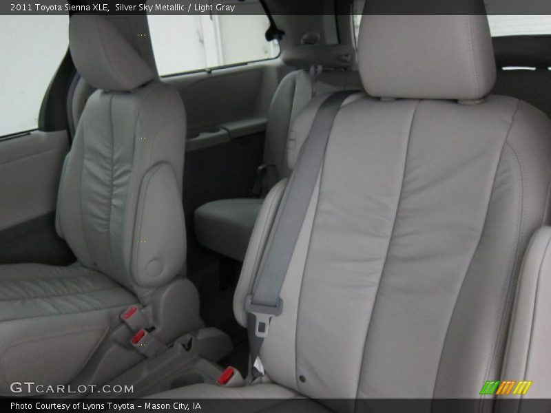 Silver Sky Metallic / Light Gray 2011 Toyota Sienna XLE