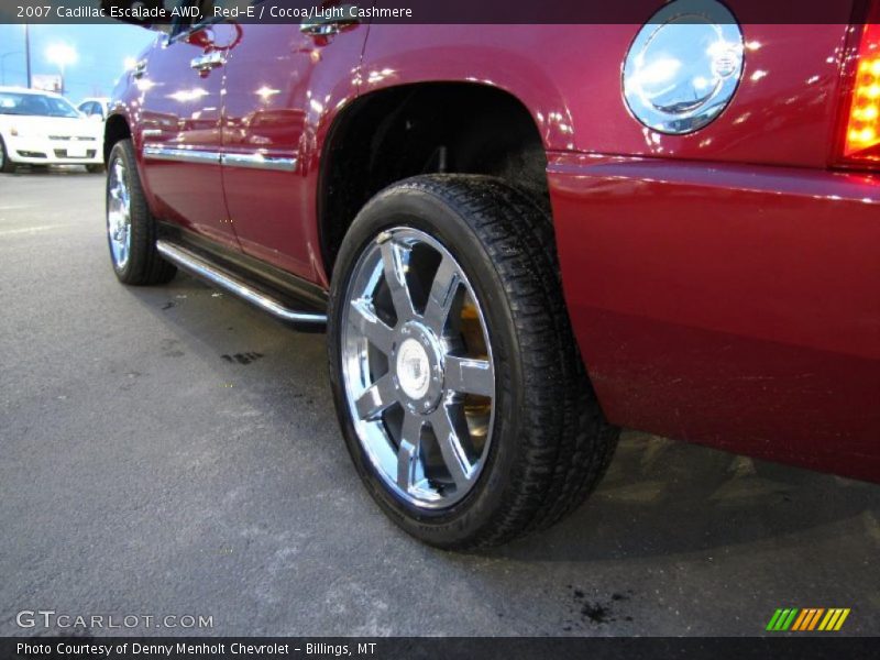 Red-E / Cocoa/Light Cashmere 2007 Cadillac Escalade AWD