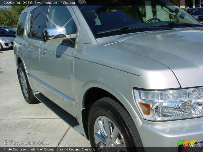 Silver Indulgence / Charcoal 2008 Infiniti QX 56
