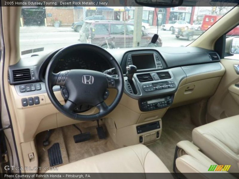 Desert Rock Metallic / Ivory 2005 Honda Odyssey Touring