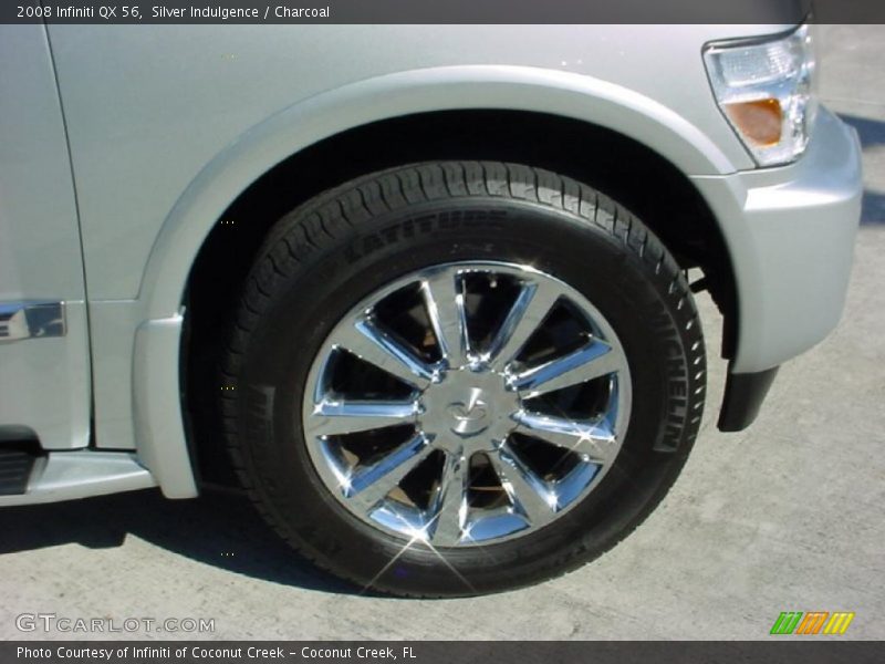 Silver Indulgence / Charcoal 2008 Infiniti QX 56