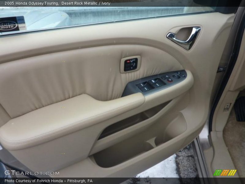 Desert Rock Metallic / Ivory 2005 Honda Odyssey Touring
