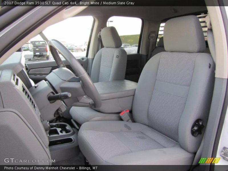  2007 Ram 3500 SLT Quad Cab 4x4 Medium Slate Gray Interior